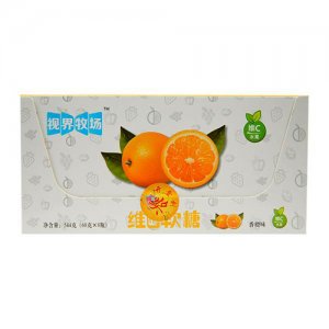 视界牧场维C软糖香橙味68x8瓶