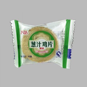 大达葱汁鸡片薄饼散装称重