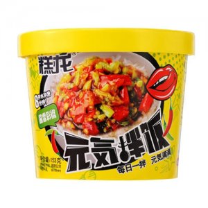 糕龙元気拌饭酱香彩椒153g