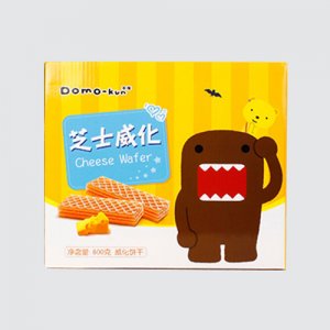 艺术大师domo芝士威化饼干