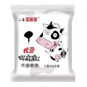 蓝爸爸牛奶煎饼饼干