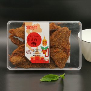 富食村泰式肉干香辣味100g