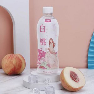 吾辈时代苏打气泡水白桃味480ml