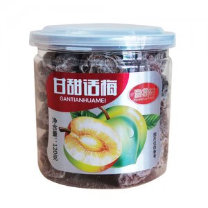 富食村甘甜话梅120g