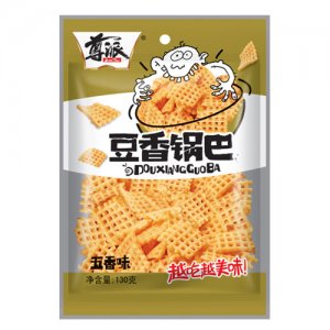 尊派豆香锅巴五香味130g