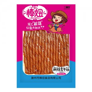 三亩豆麻辣素牛筋辣条100g