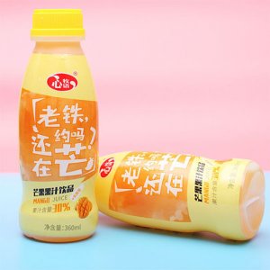 心牧语芒果果汁饮品360ml