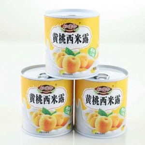 桃园春黄桃西米露312g