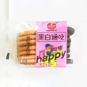 味香客黑白通吃酥性饼干粉袋散称