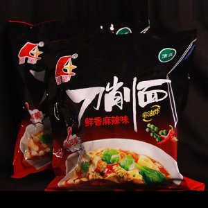 丽星刀削面鲜香麻辣味袋装