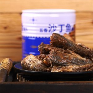 万利来五香沙丁鱼罐头406g