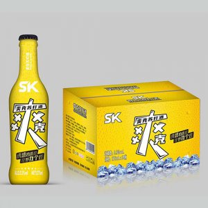 爽克苏打酒黄瓶275mlx24瓶