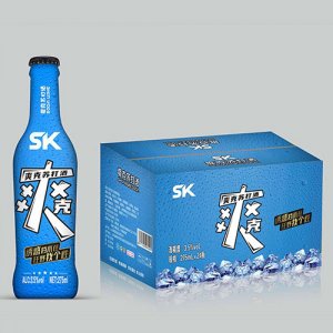 爽克苏打酒蓝瓶275mlx24瓶