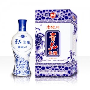 老银川青花系列白酒