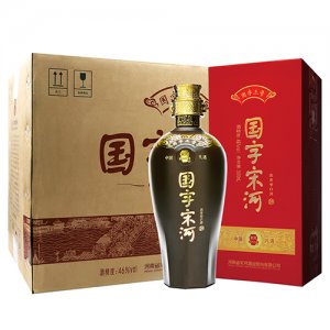 国字宋河三号 -箱装浓香型白酒2018款