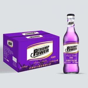 王牌动力苏打酒诱惑型3.5度300ml×24瓶紫色款