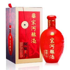 宋河粮液秘藏七号浓香型白酒