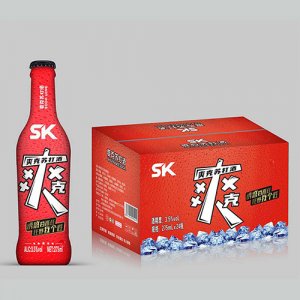 爽克苏打酒红标275mlx24瓶