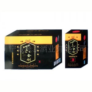 草原红福牌黑金刚酒