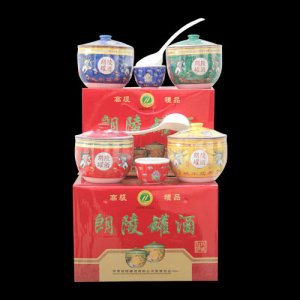 陵精装44度600ml四彩高级礼盒-白酒