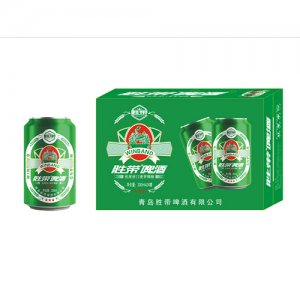 胜带啤酒绿330ml×24罐