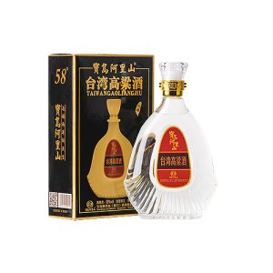 ​宝岛阿里山高粱酒窖藏58度清香醇正白酒600ml礼盒装