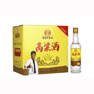 宝岛阿里山台湾高粱酒金标盖53度光瓶465ml
