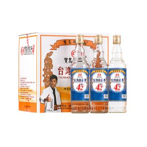 宝岛阿里山42度台湾高粱酒蓝标绵柔浓香450ml