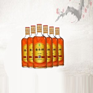 青草湖金六年花雕酒六瓶装x500ml