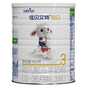 佳贝艾特悦白幼儿配方羊奶粉