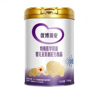 圣元 优博瑞安特殊医学用途婴儿无乳糖配方食品