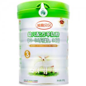 美高贝贝幼儿配方羊奶粉