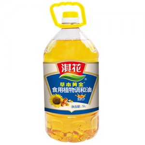 淇花草本黄金食用植物调和油5L