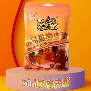 漫优趣mini熊橡皮糖60g