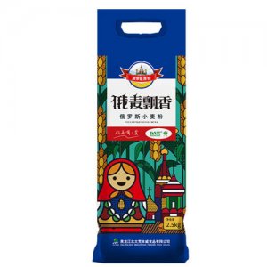 北大荒俄罗斯小麦粉2500g