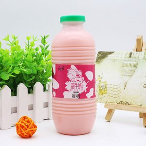 甜小邪甜牛奶草莓味450ml