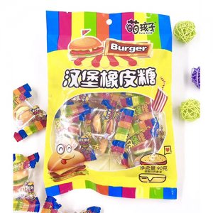 萌孩子汉堡橡皮糖90g
