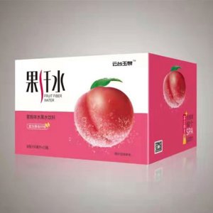 云台玉泉果纤水蜜桃味饮料550mlx15瓶