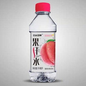 云台玉泉果纤水蜜桃味饮料350ml