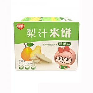 暖馨梨汁米饼-蔬菜味