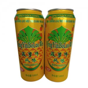 蓝发新菠萝啤500ml