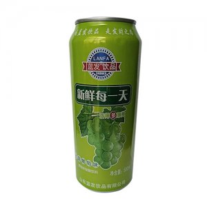 蓝发水晶葡萄味饮料500ml