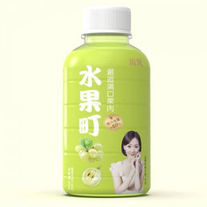国傲水果町葡萄果肉果汁饮料360ml