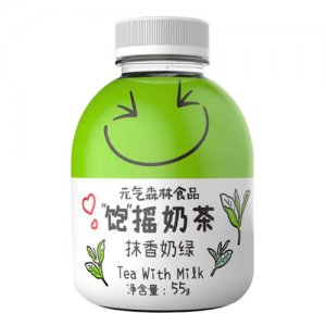 元气森林食品饱摇奶茶抹香奶绿55g