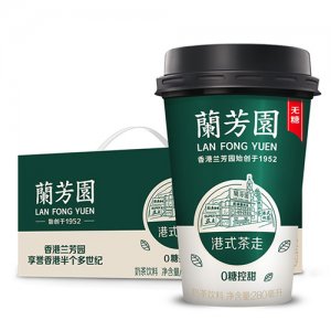 兰芳园港式茶走奶茶饮料280mlx6杯