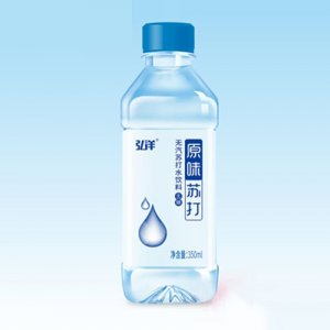 弘洋原味苏打水饮料350ml