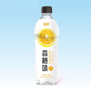 弘洋苏打气泡水香橙味480ml