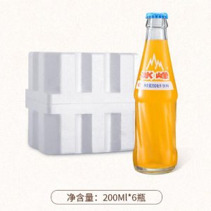 冰峰橙味汽水200ml