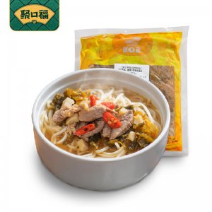 嘉乐食品聚口福酸菜小笋肉丝面汤450g*10方便料理包