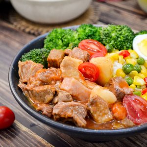 米小福常温川菜料理包番茄牛肉200g